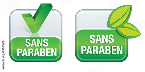 icônes : sans paraben
