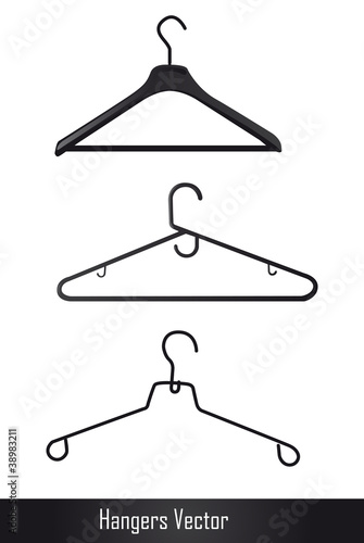hangers vector