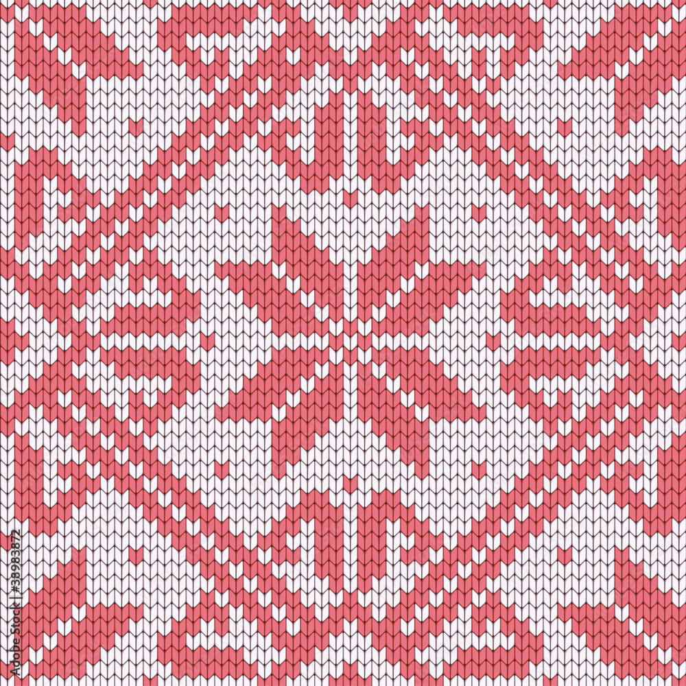 Norwegian knitted pattern, seamless Norwegian knitted pattern, seamless