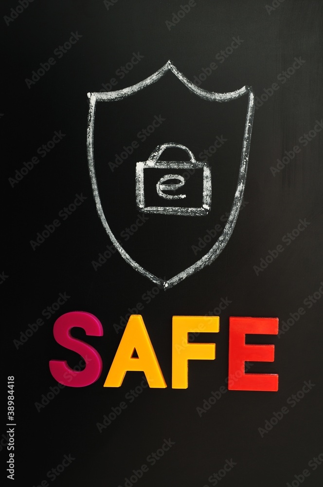 Obraz premium Internet safety