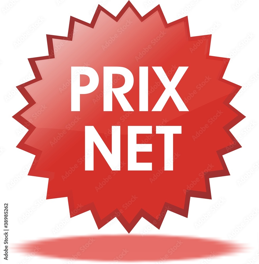 étiquette prix net étiquette prix net