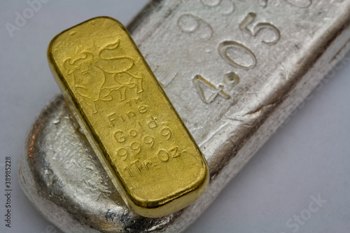 Gold and Silver Bullion Bars - Poured Ingots