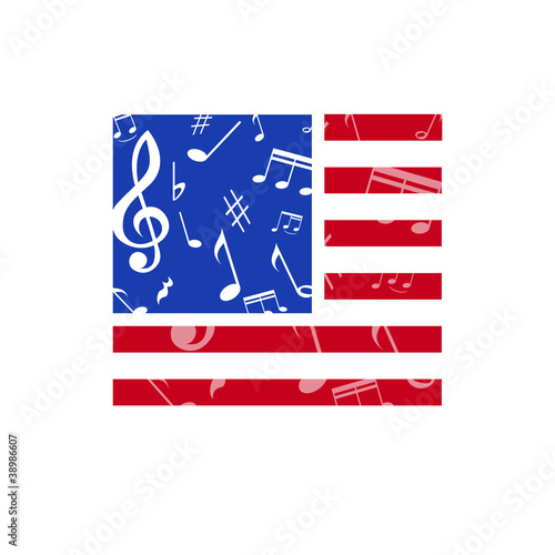 Logo american music # Vector