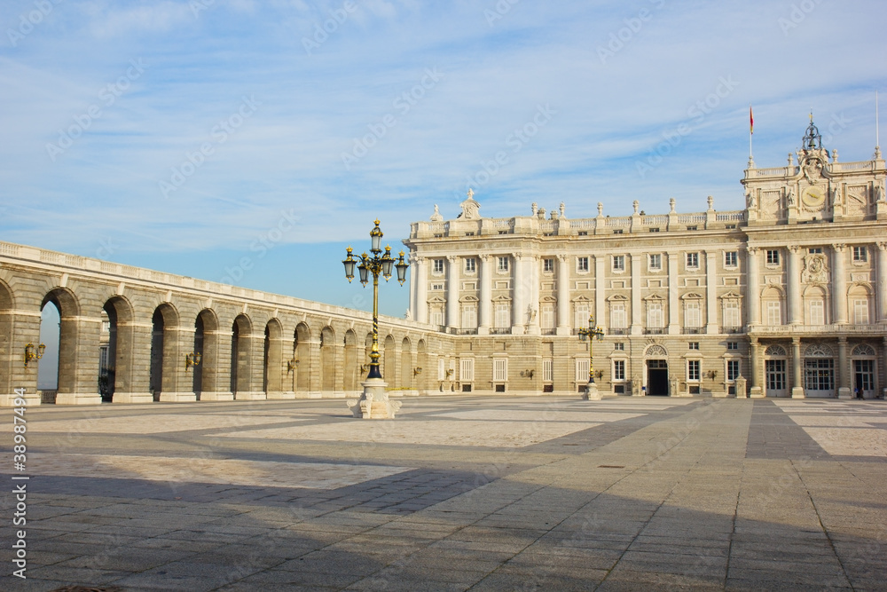 royal palace, Madrid, Spain