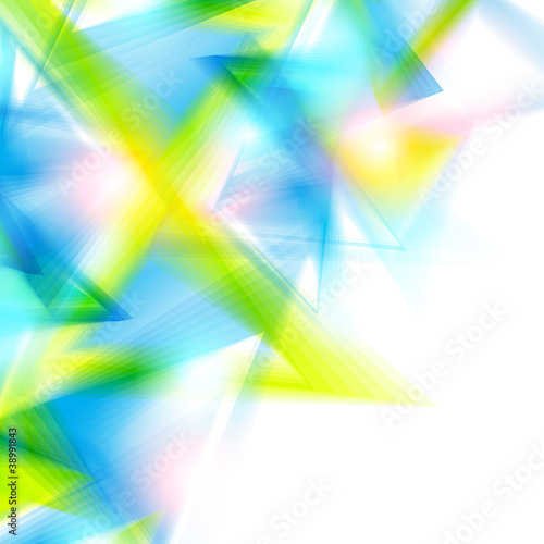 Abstract background with triangles. Vector illustration.