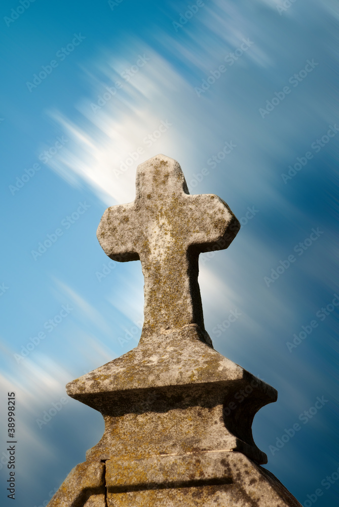 tombstone cross