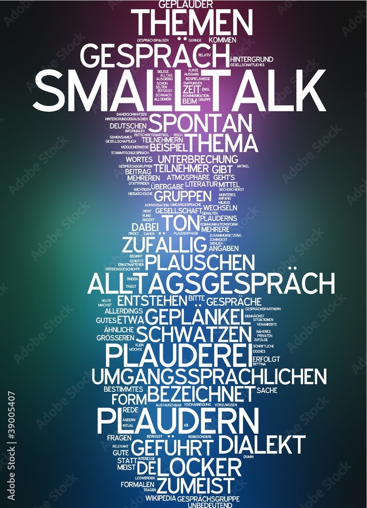 Obraz na plátně Smalltalk