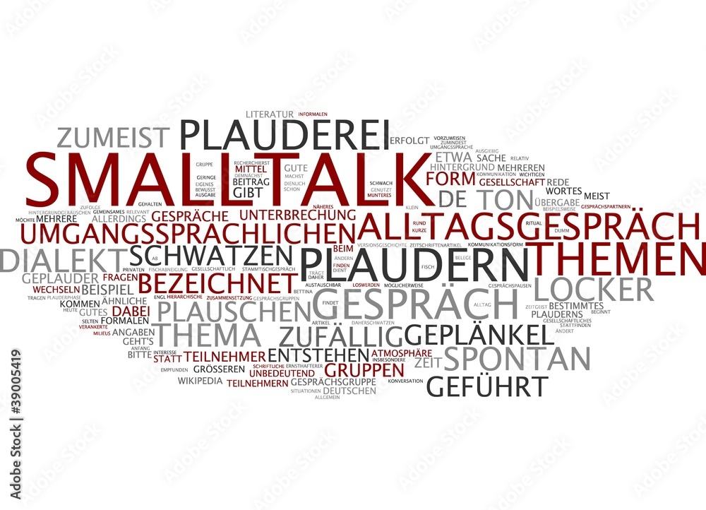 Obraz na plátně Smalltalk