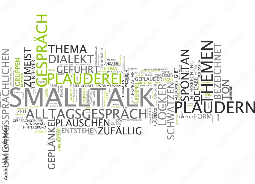 Obraz na plátně Smalltalk