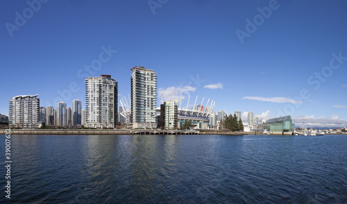 yaletown skyline in Vancouver   BC