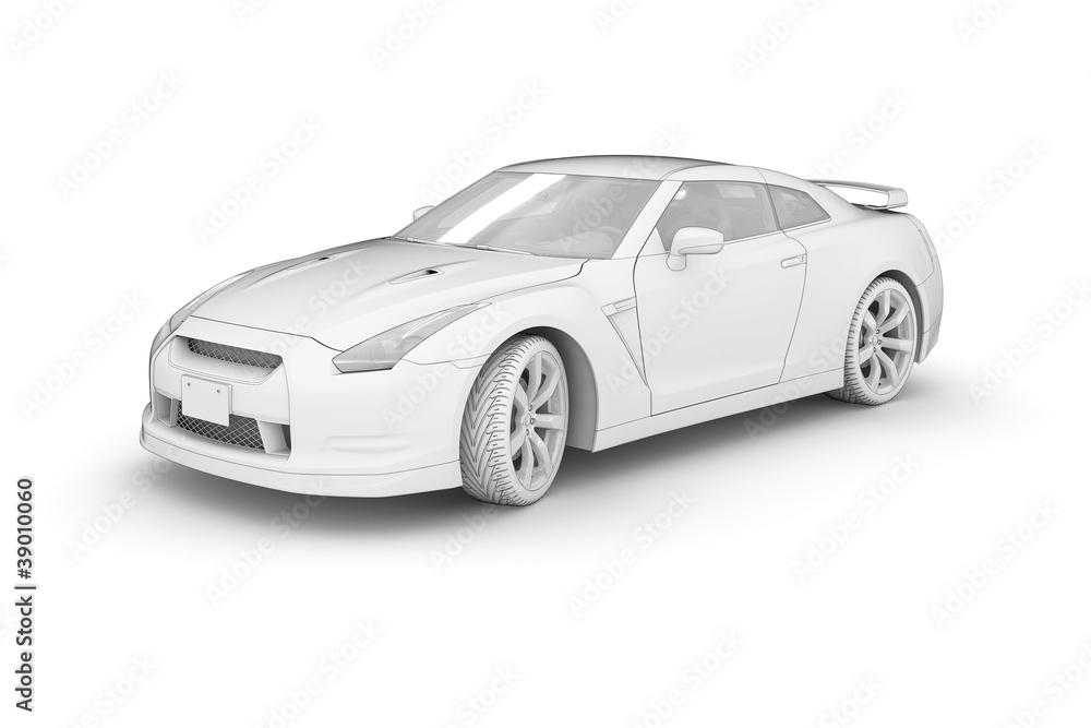 Sport Car (white)