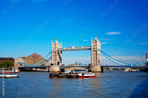 Tower Bridge and River Thames. London - England