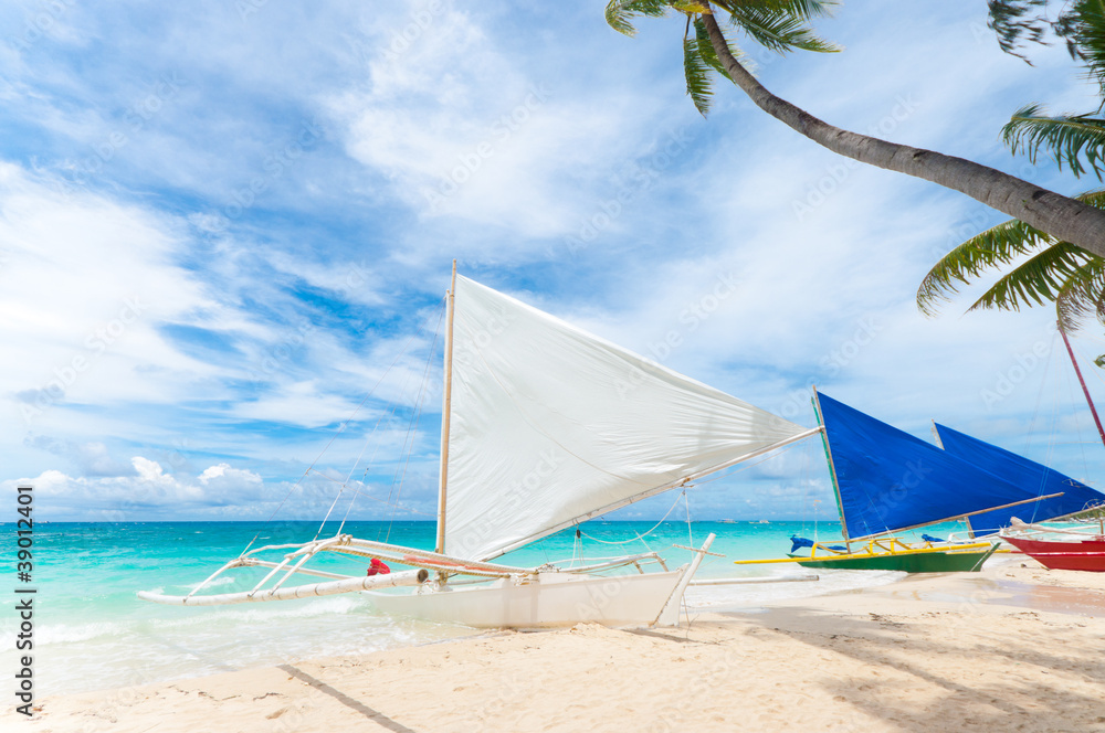 Fototapeta premium sailing boats