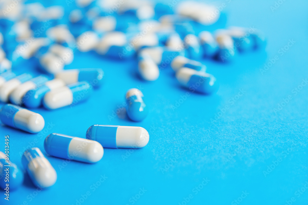 close up of capsule pills close up of capsule pills