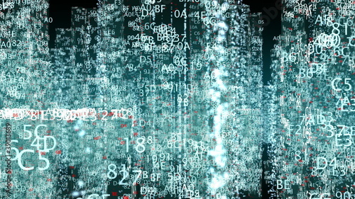 Loopable cyber city background