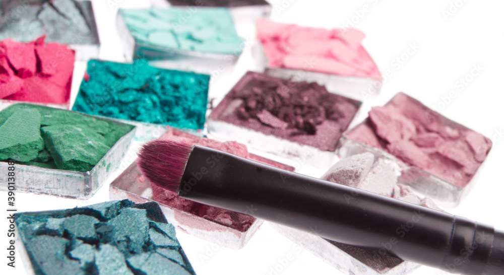 multicolored crushed eyeshadows multicolored crushed eyeshadows