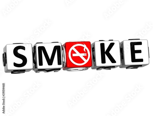 3D Dont Smoke Crossword