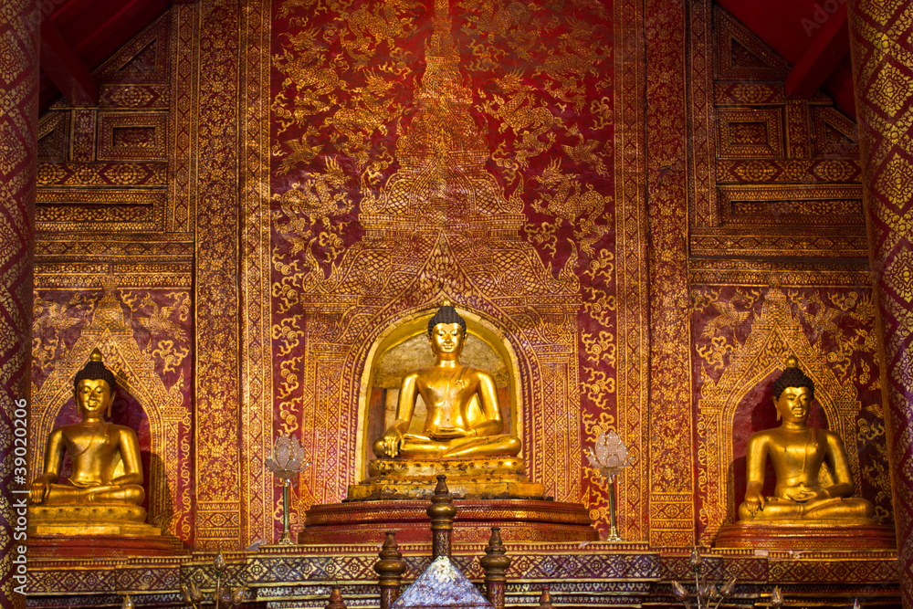 Buddhasihink in Wat Phra Singh, Chiangmai