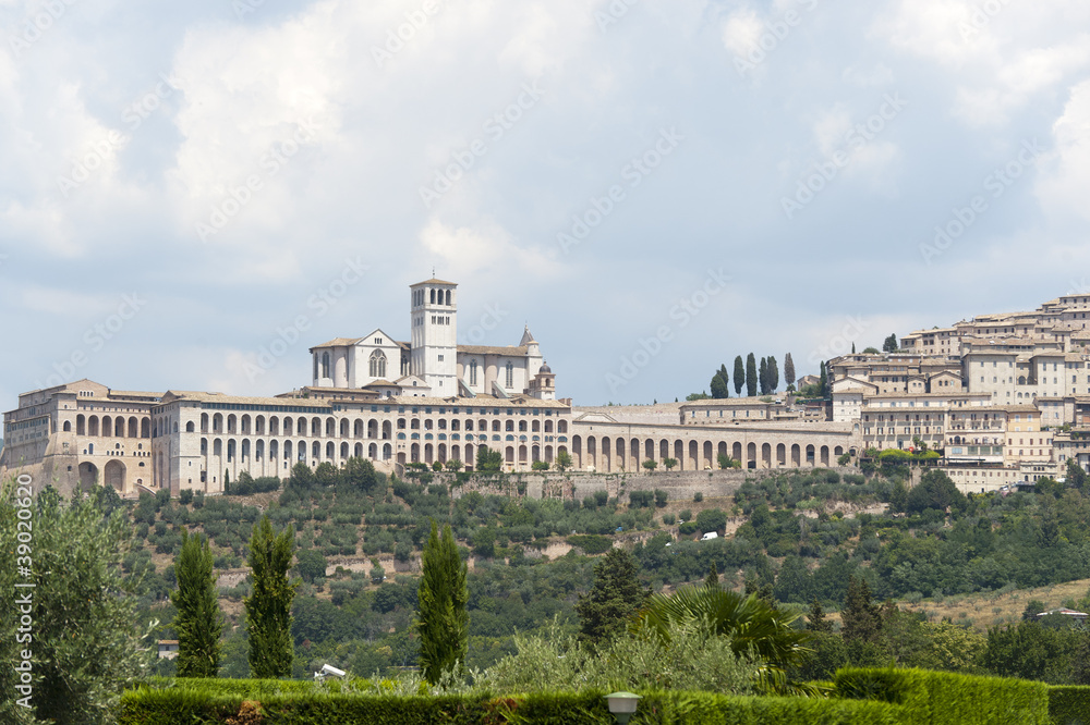 Obraz premium Assisi, panoramic view