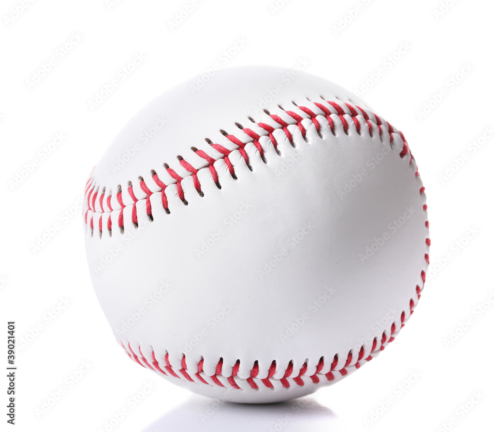 Baseball ball isolated on white Baseball ball isolated on white