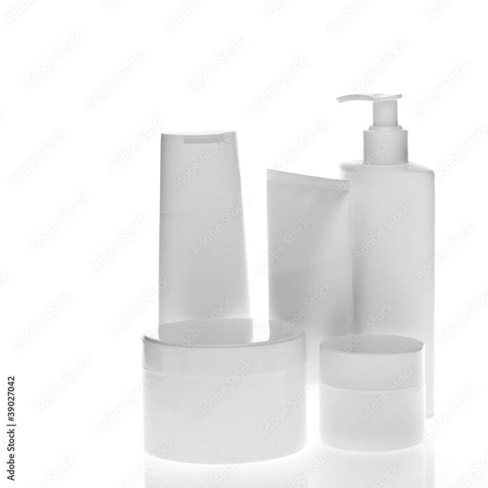 cosmetic bottles