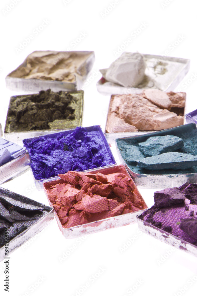 multicolored crushed eyeshadows multicolored crushed eyeshadows