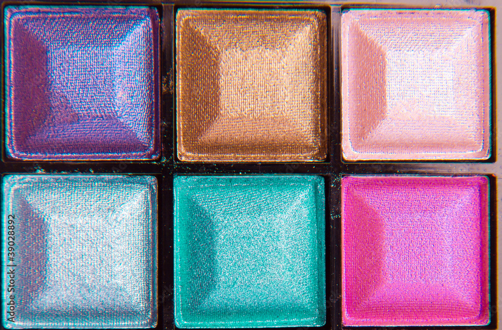 Fototapeta premium colorful eyeshadows