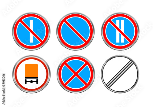 Road signs set 7 Free Download Road signs set 7 - GFXLoad