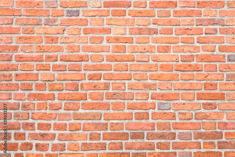 Old red brick wall background Old red brick wall background