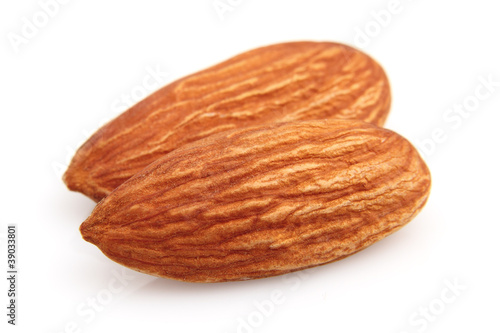 Two almonds kernel