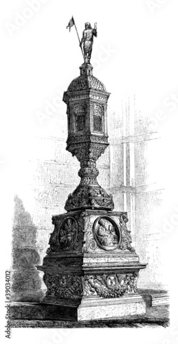 Tabernacle as a Church of San Domenico in Siena attributed to Mi