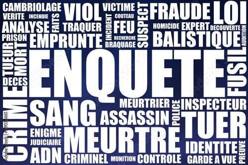 fait divers - fond de mots - enquête