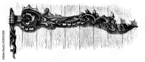 Forgings, to the front door of the Cathedral Catholic Temesvar (