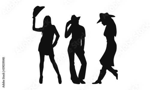 cow girls group