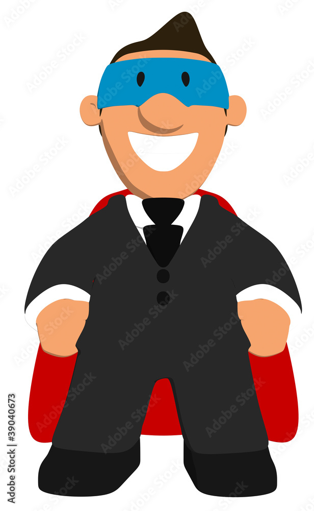 Super businessman Super businessman