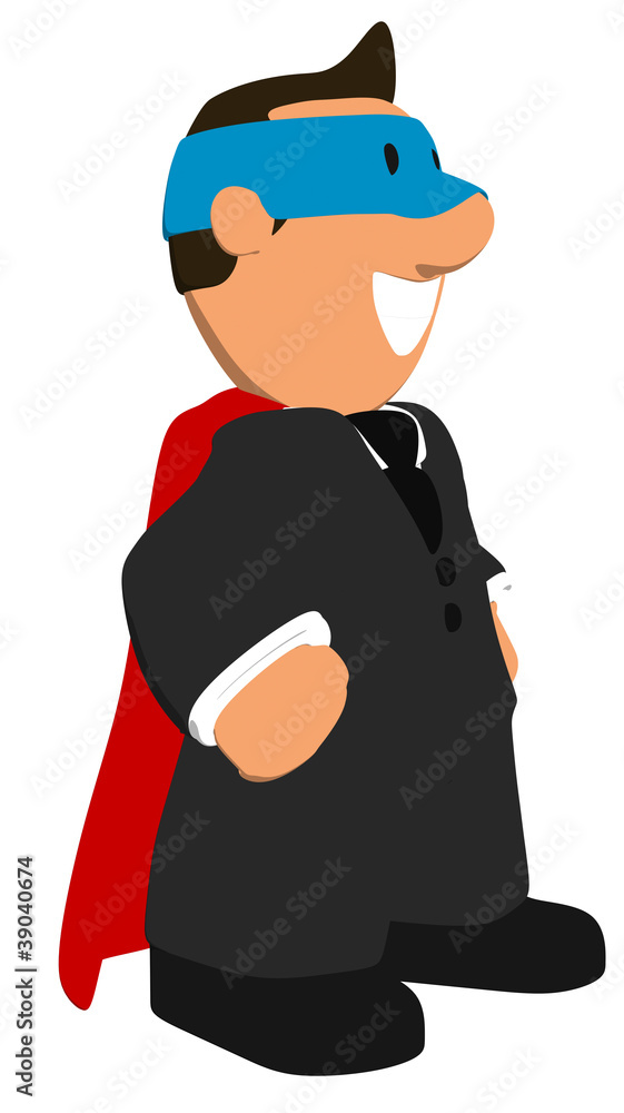 Super businessman Super businessman
