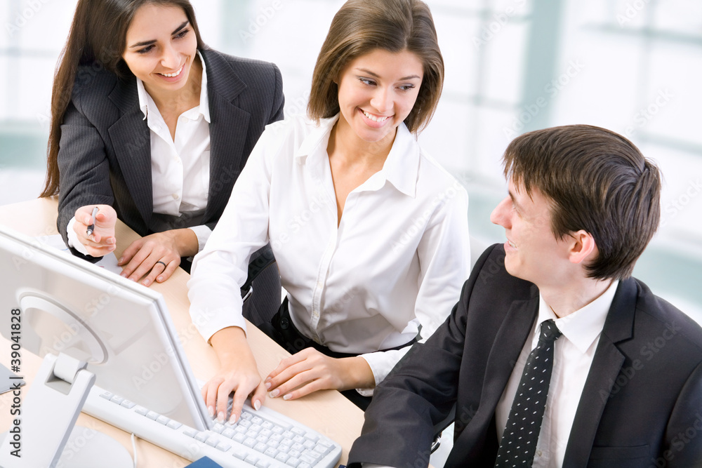 Fototapeta premium Business team