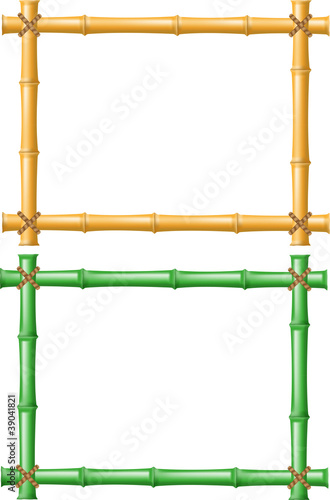 frame made of bamboo