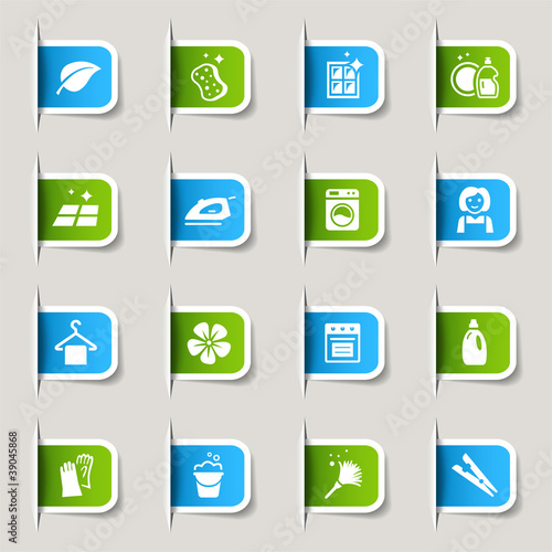 Label - Cleaning Icons
