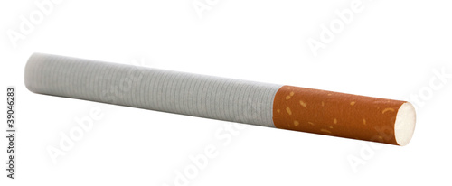 Cigarette isolated a white background