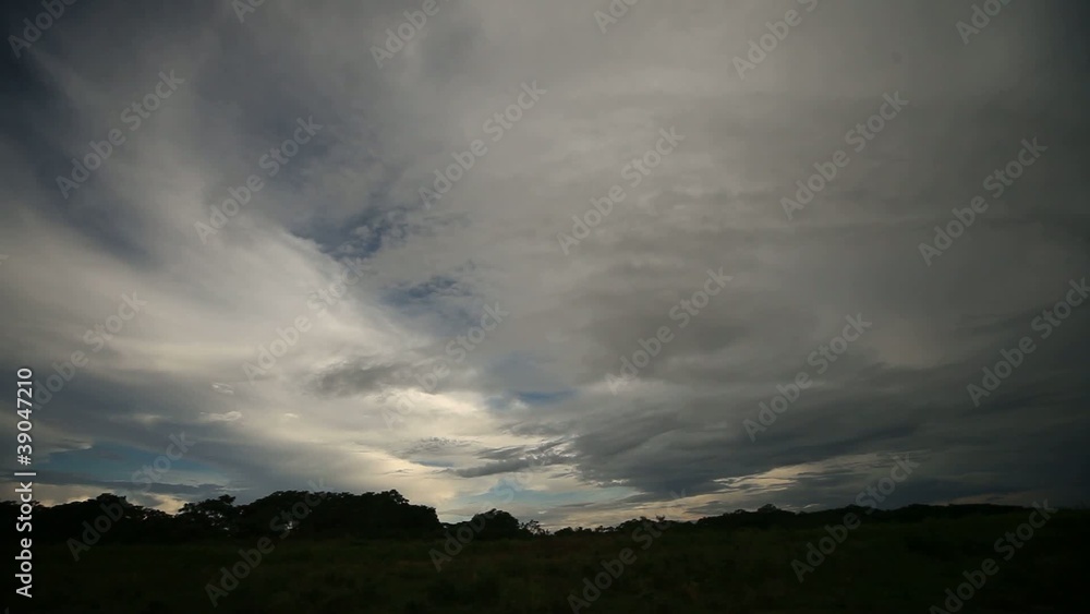 Wolken, Amazonas, Peru