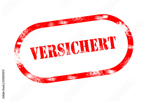 versichert