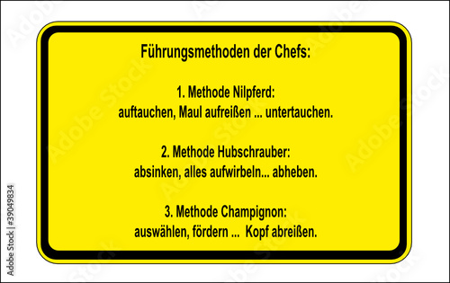 Führungsmethoden