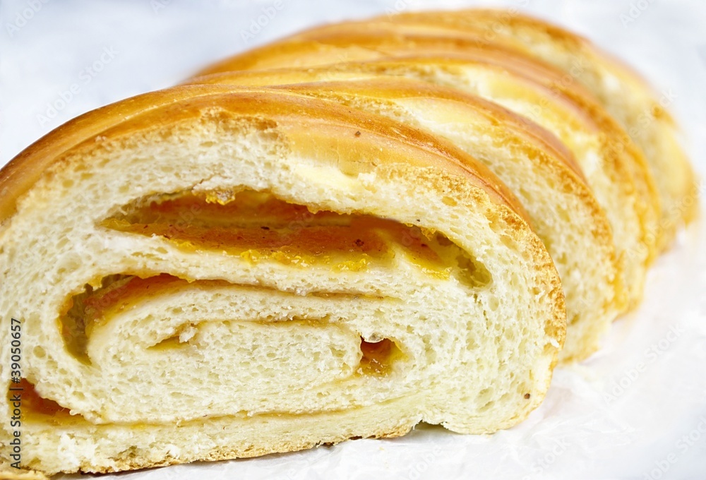 white bread with jam white bread with jam
