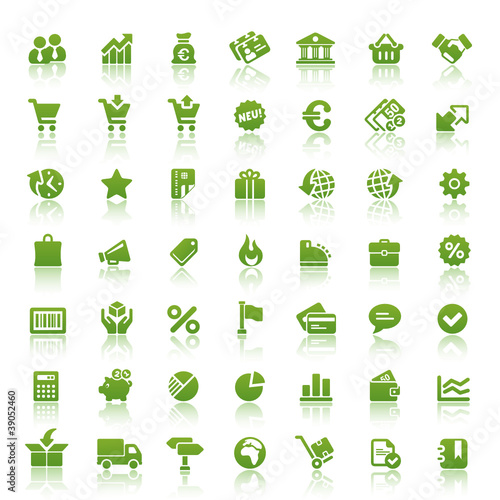 Green Web Icons