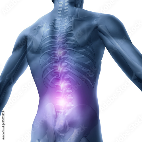 Tableau sur toile Back Problems