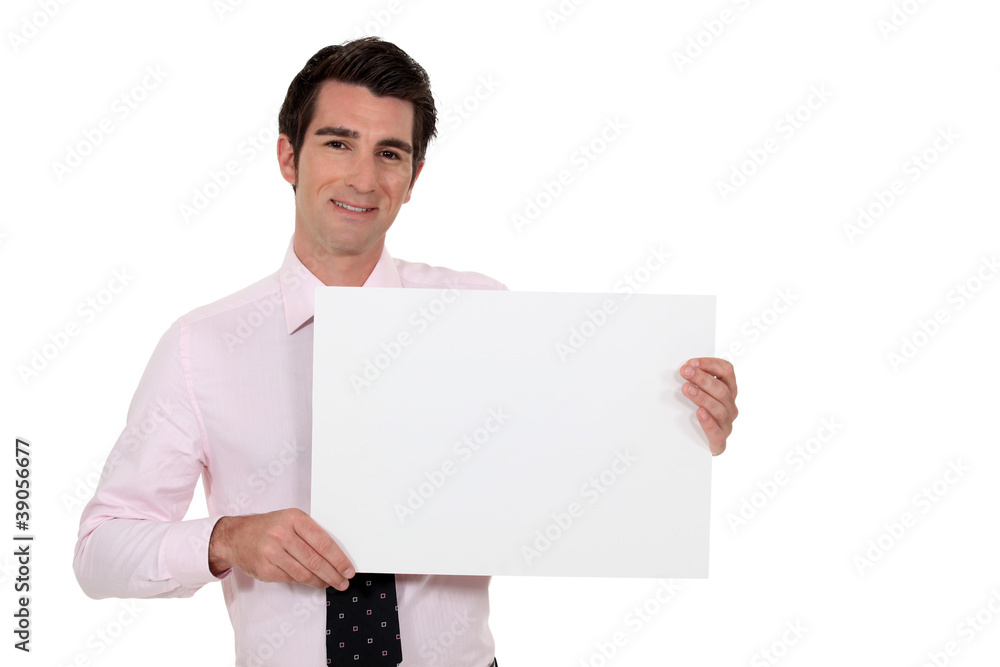 Businessman with a b Businessman with a b