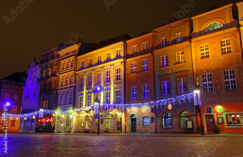 Old Market Square in Poznan, Poland