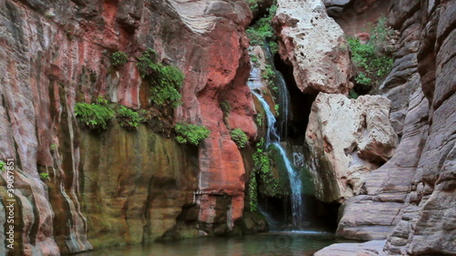 Desert Waterfall in the Grand Canyon National Park