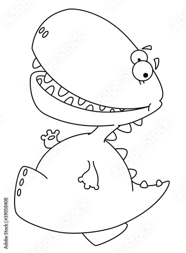 dino massive outlined